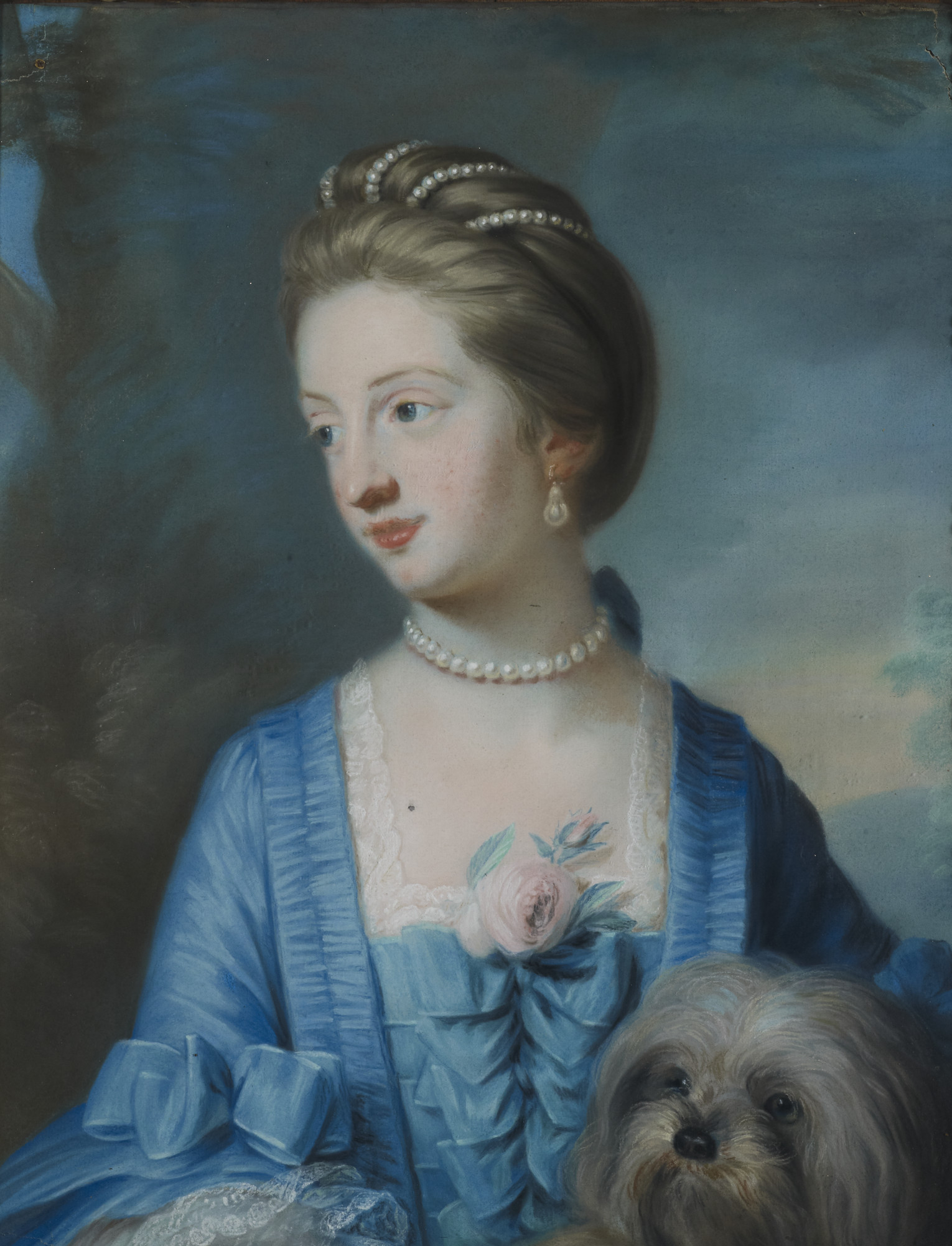 英國公主路易莎，19歲因天花撒手人寰，曾與克里斯蒂安七世訂婚。