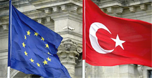 哈卡里省旗和土耳其國旗