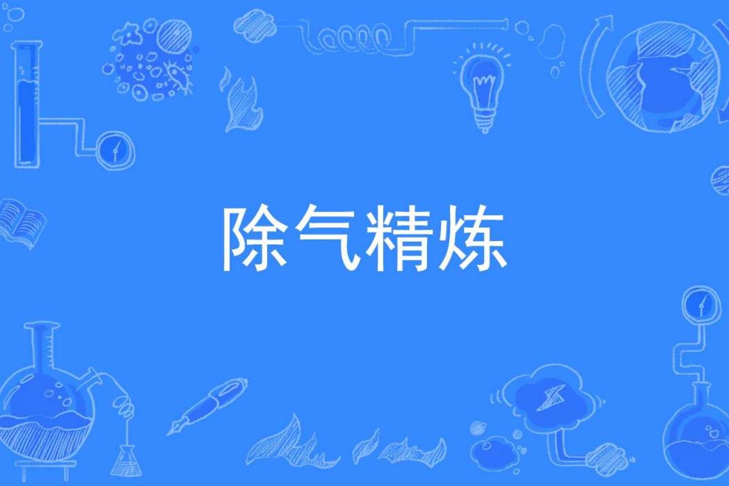 除氣精煉 除氣精煉