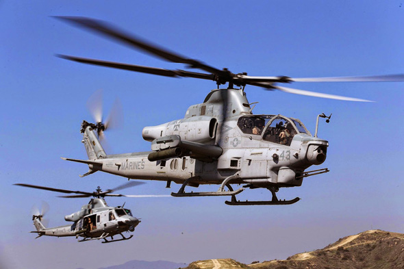 美國AH-1Z“超眼鏡蛇”武裝直升機