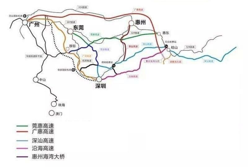 東莞—惠州高速公路(惠常高速) 東莞—惠州高速公路(惠常高速)