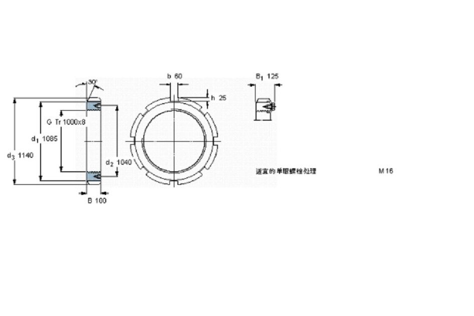SKF HM30/1000軸承 SKF HM30/1000軸承