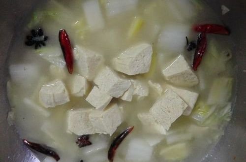 海米燉凍豆腐
