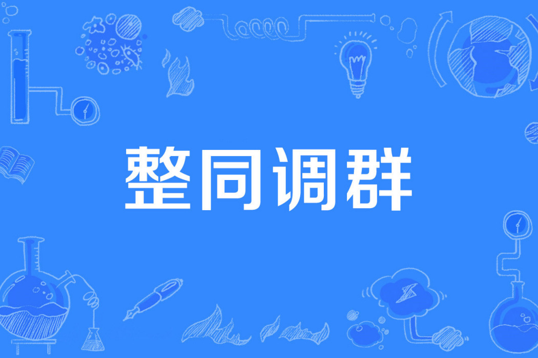 整同調群 整同調群