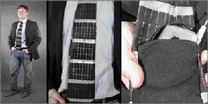 太陽電池服裝