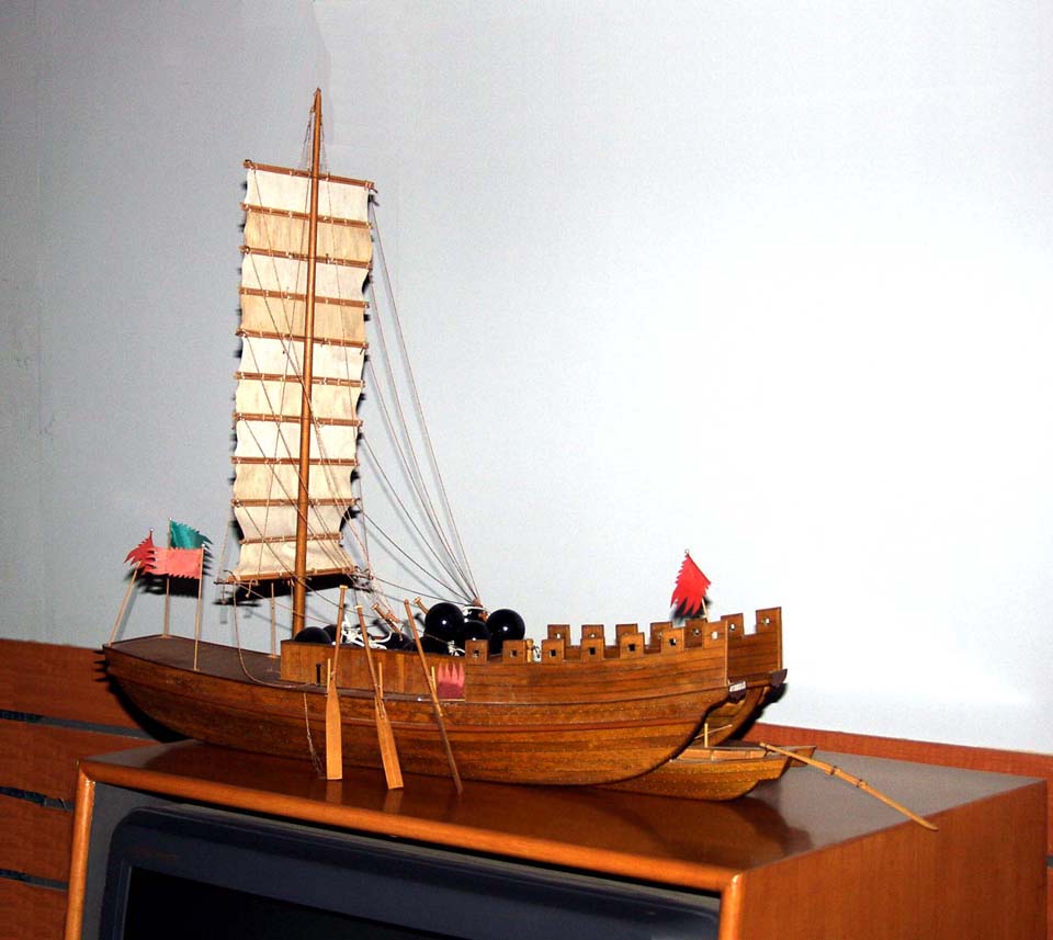 子母船模型
