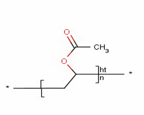 聚乙酸乙烯酯結構式