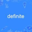 definite definite
