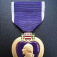 紫心勳章(美國發給普通士兵的第一種勳章)