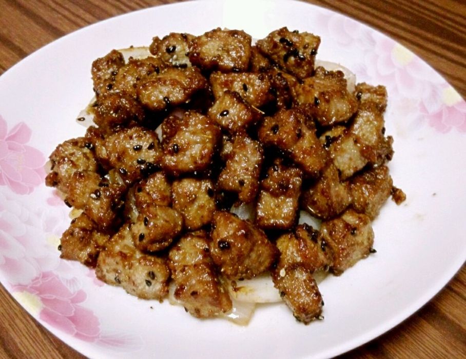 香酥羊肉粒 香酥羊肉粒