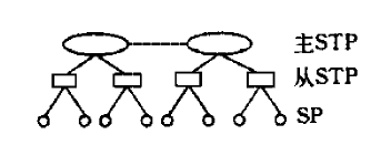 圖1 一般分級信令網基本結構