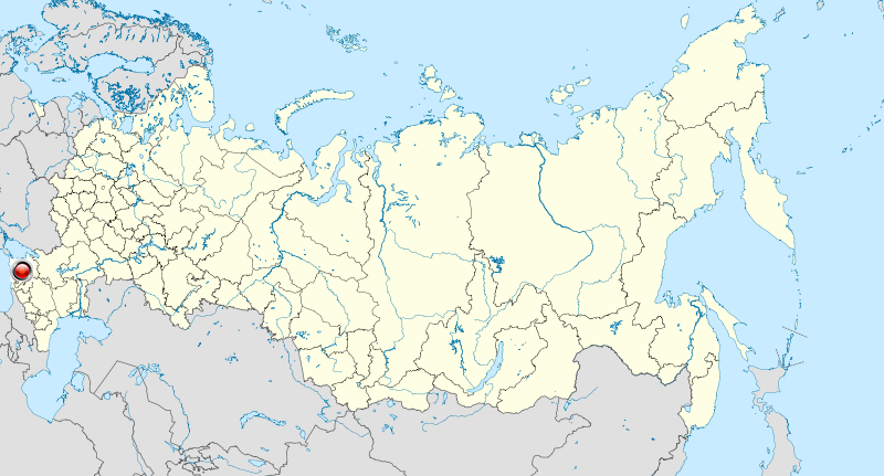 克拉斯諾達爾市位於俄羅斯的南部