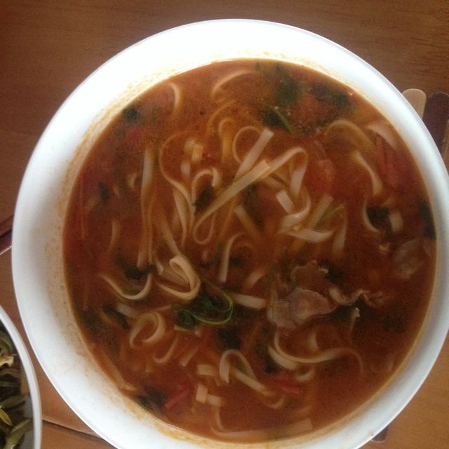 柿子羊肉湯麵 柿子羊肉湯麵