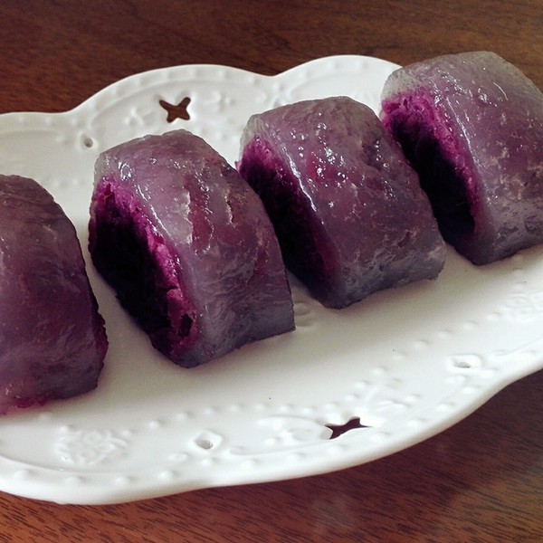 紫薯雙層香糕