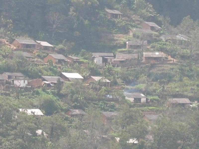 松林坡上寨村