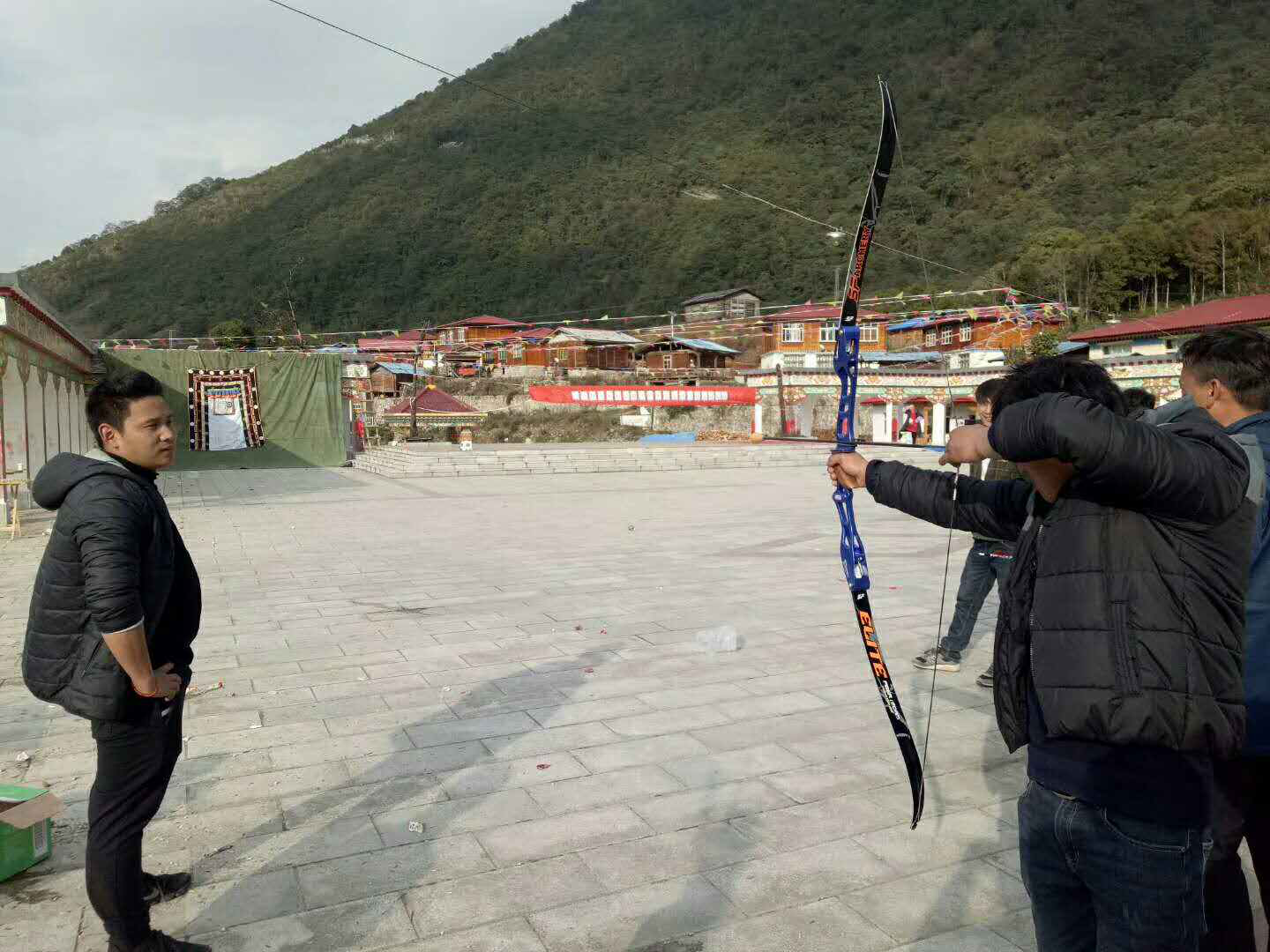 2018年2月達木村春節、藏曆新年活動之射箭比賽