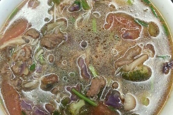 滑牛肉湯 滑牛肉湯