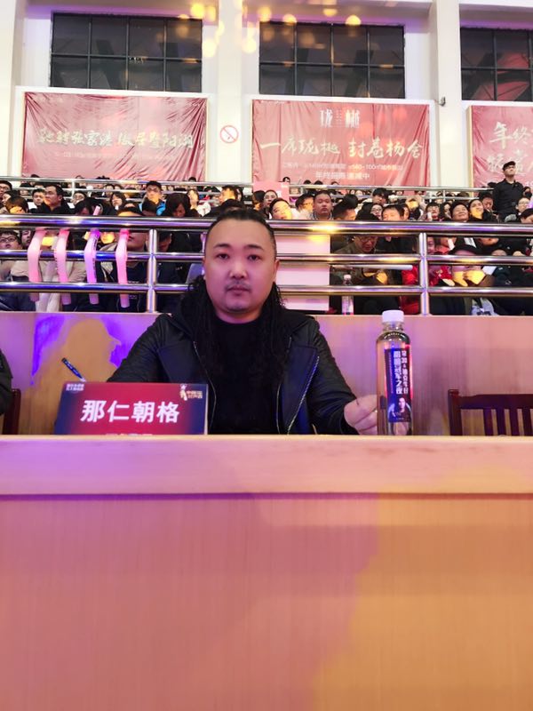 那仁朝格出席並擔任中國好聲音張家港賽區總決賽評審