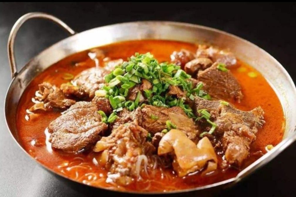 油潑羊肉 油潑羊肉