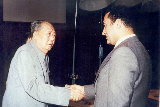 毛主席與穆巴拉克