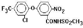 氟磺胺草醚分子式