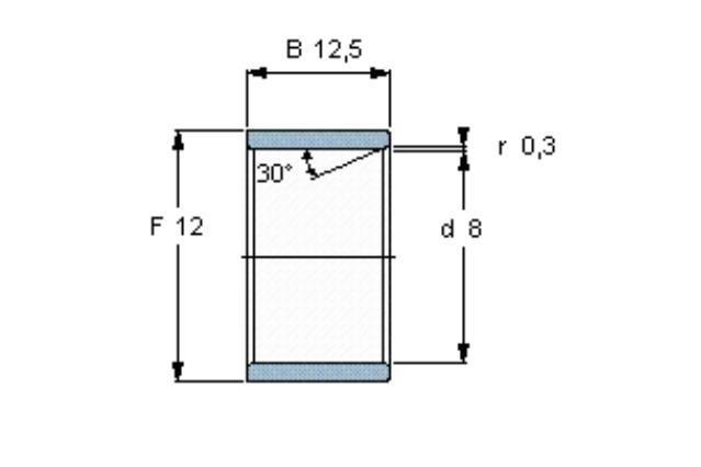 SKF LR8x12x12.5軸承 SKF LR8x12x12.5軸承