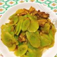 萵筍小炒肉 萵筍小炒肉