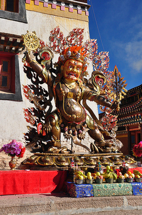 全國最大的虎衣明王佛像