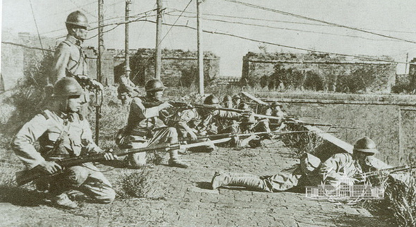 九一八事變中侵占瀋陽的日軍