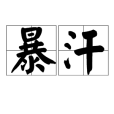 暴汗 暴汗
