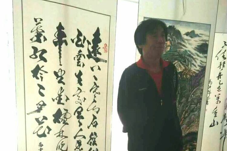 王川(中國文化遺產保護院民族文化書畫院常務院長) 王川(中國文化遺產保護院民族文化書畫院常務院長)