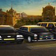 3D印度計程車停車