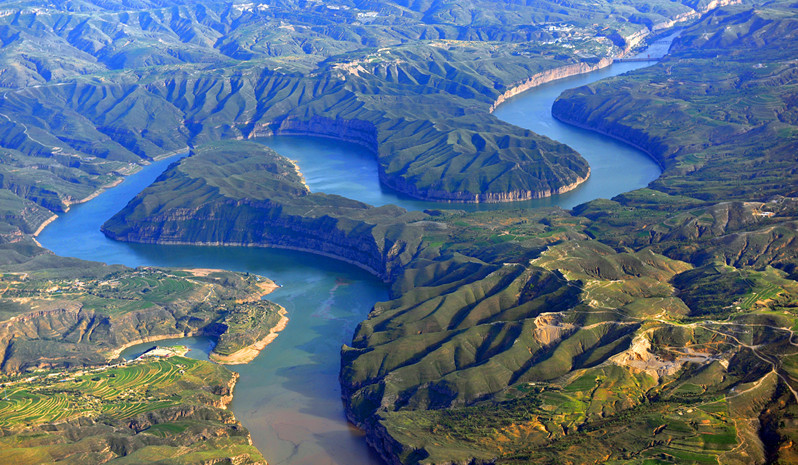 黃河在晉陝峽谷