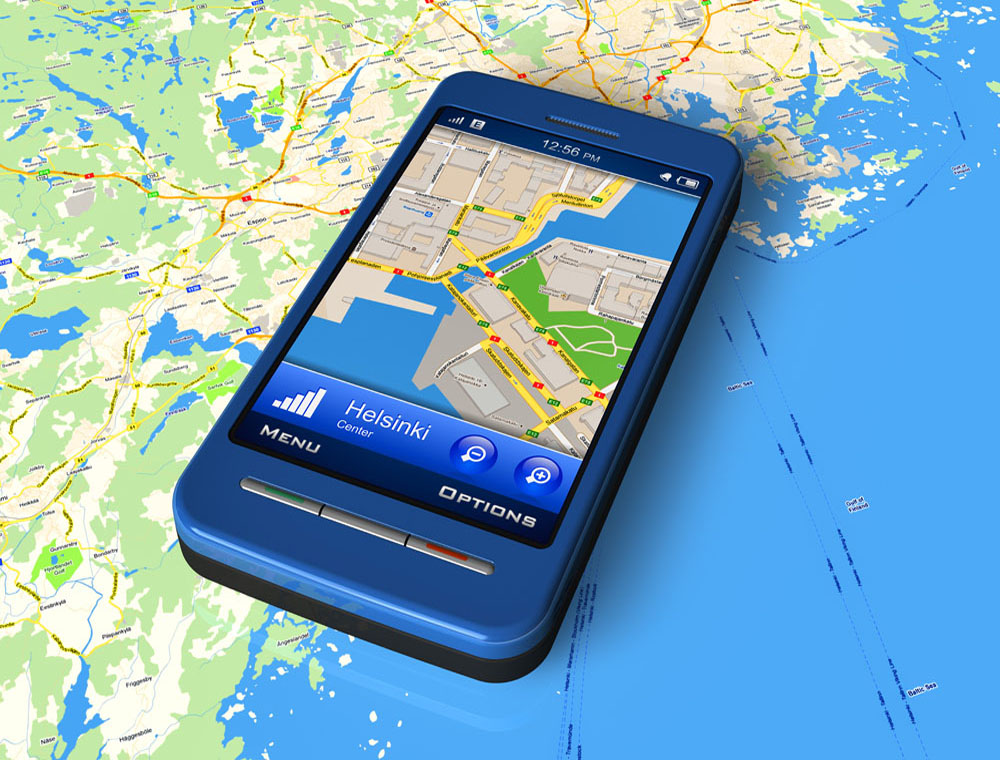 GPS導航手機