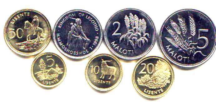 賴索托洛蒂硬幣