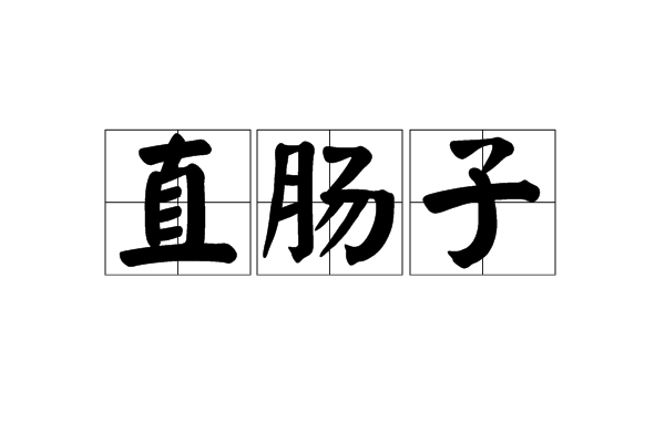 直腸子 直腸子
