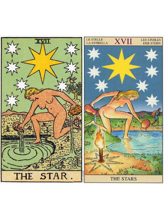 星星(西方古老的占卜工具“塔羅牌”中大阿卡那牌中的一張) 星星(西方古老的占卜工具“塔羅牌”中大阿卡那牌中的一張)