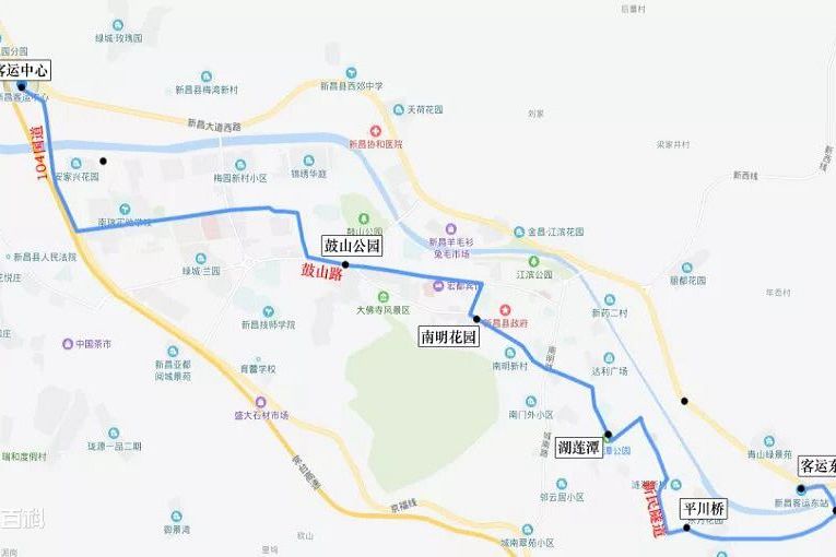 新昌公交4路 新昌公交4路