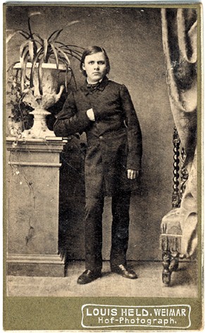 1861年17歲的尼采