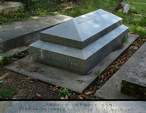 巴貝奇之墓，倫敦。