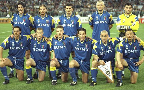 尤文圖斯在1996年奪得歐冠獎盃