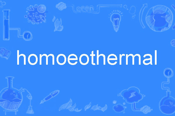 homoeothermal homoeothermal