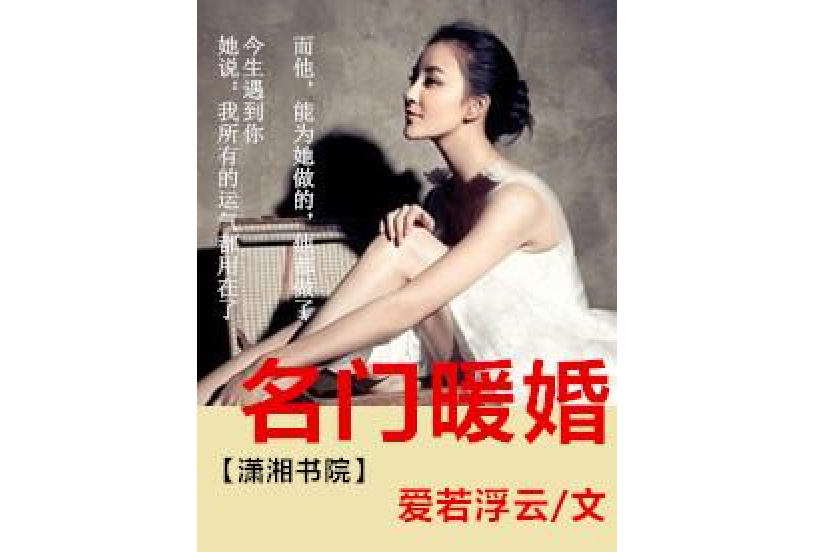 名門暖婚(愛若浮雲所著小說) 名門暖婚(愛若浮雲所著小說)