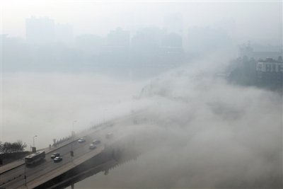 中國最嚴重霧霾天氣