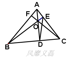 三角形的三條高必交於一點