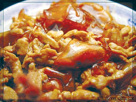 粉皮炒魚 粉皮炒魚