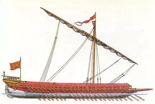 威尼斯人的重型加萊船