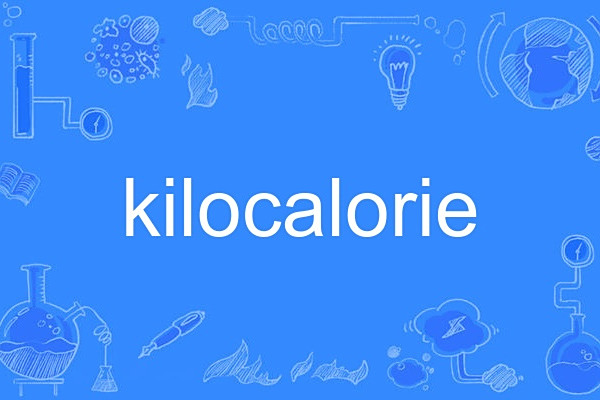 kilocalorie kilocalorie