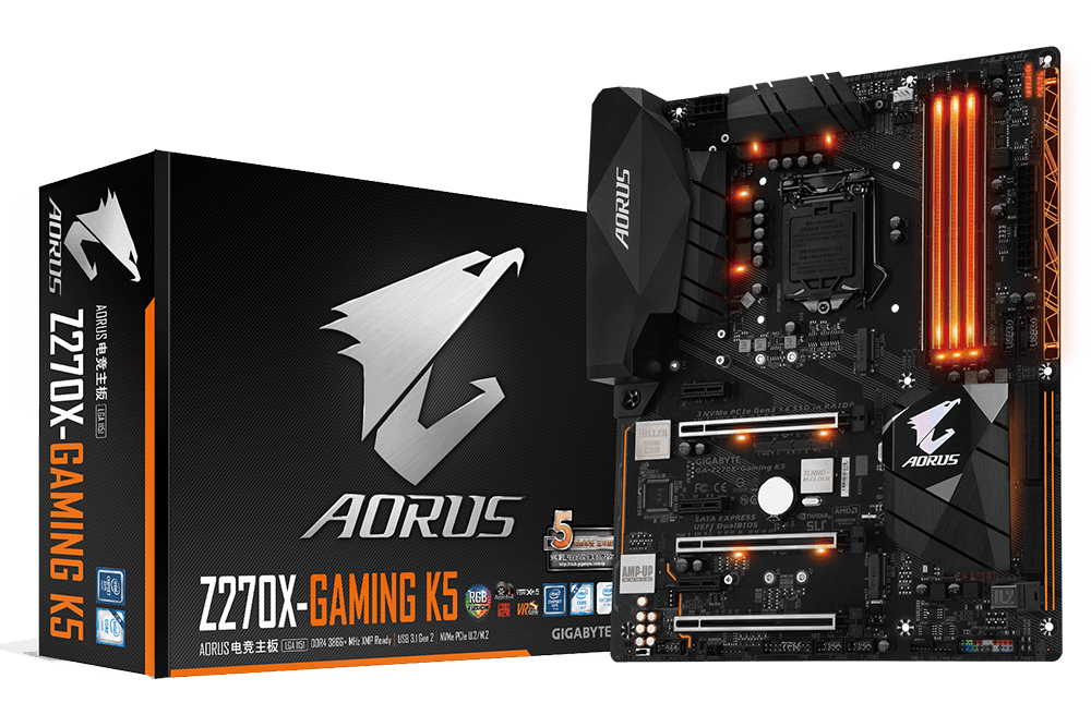 技嘉AORUS Z270X-Gaming K5 技嘉AORUS Z270X-Gaming K5