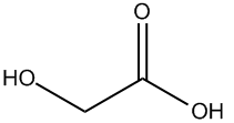 乙醇酸結構式